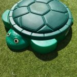 zandbak schildpad