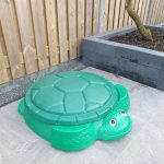 zandbak schildpad